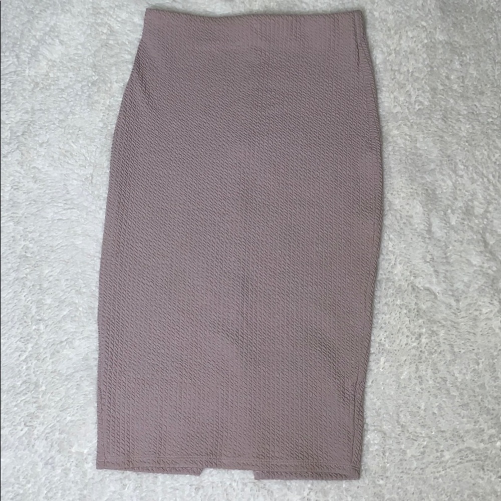 June & Hudson Mauve Midi